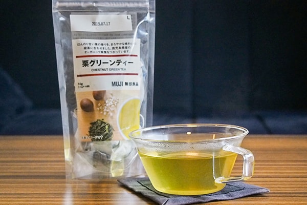 【無印良品】「栗グリーンティー」が香りと味のギャップで混乱させてくる