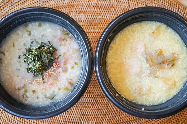 【梅と中華】セブン新商品のおかゆ2種は両方ともうまかった！