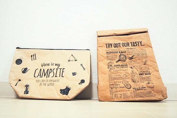 オシャレなだけじゃない!キャンドゥの「紙袋風ランチバッグ」が超優秀