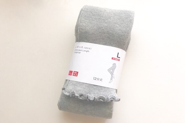 【ユニクロ】大人気「リブメロウレギンス」のM・Lサイズを履き比べ！