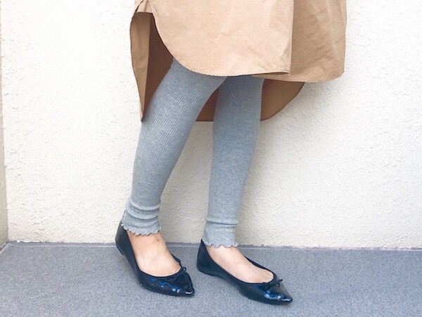 【ユニクロ】大人気「リブメロウレギンス」のM・Lサイズを履き比べ！