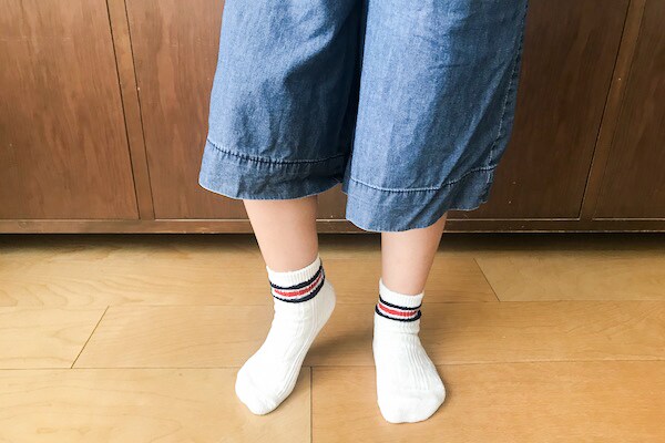 【親子で楽しむ】ダイソーの靴下で気軽にリンクコーデ!