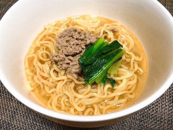 【プチっと鍋】坦々ごま鍋で作る「坦々麺」は絶品だった!