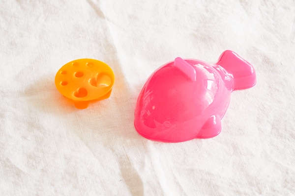 セリア「立体ごはん型」でごはんがあざらしに変身！