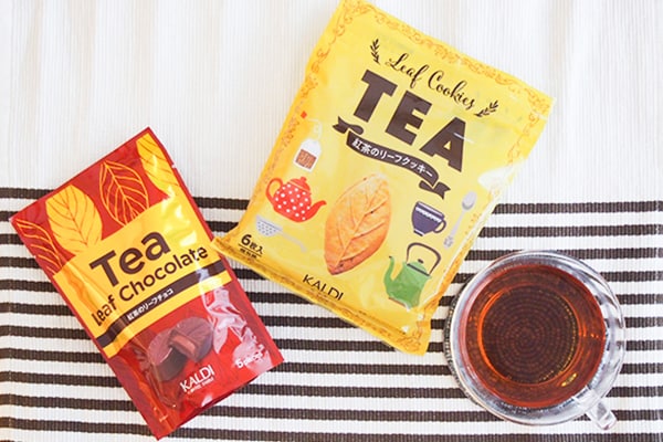 【カルディ】紅茶フレーバーのチョコ&クッキーは見た目もかわいい♪