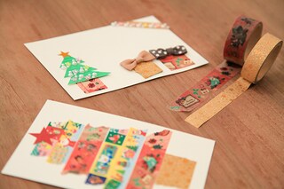 100均アイテムでオリジナルのクリスマスカードを作ろう♪