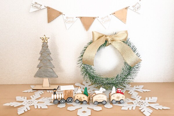 ALL100均で完成！ナチュラルかわいい「クリスマスの飾り付け」
