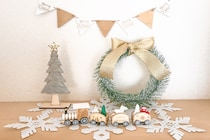 ALL100均で完成！ナチュラルかわいい「クリスマスの飾り付け」