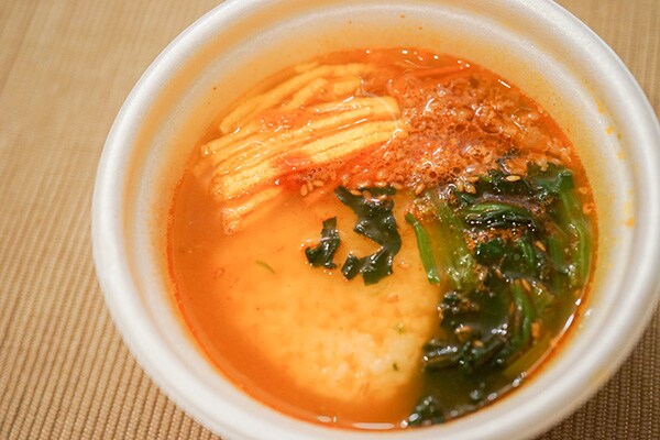 【辛旨】ファミマの「ユッケジャン風スープ」は○○を追加すべし?