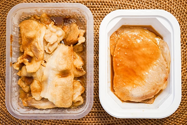 【冷凍&冷蔵】セブンの「生姜焼き」を食べ比べてみた