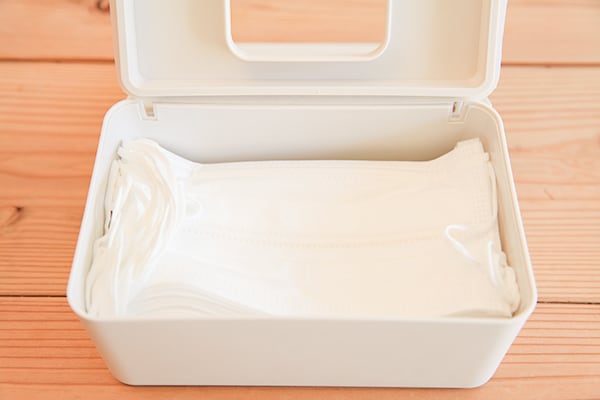 お徳用マスクの保管には無印の○○がおすすめ!?