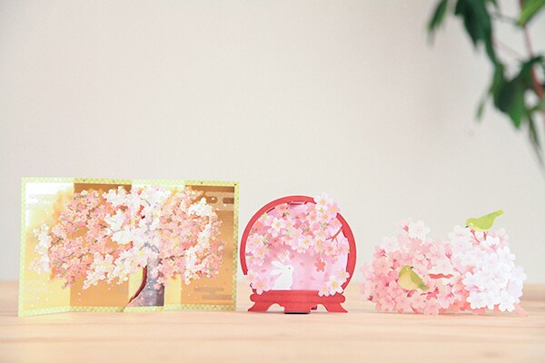 【春気分】サンリオのグリーティングカードで一足先にお花見♪