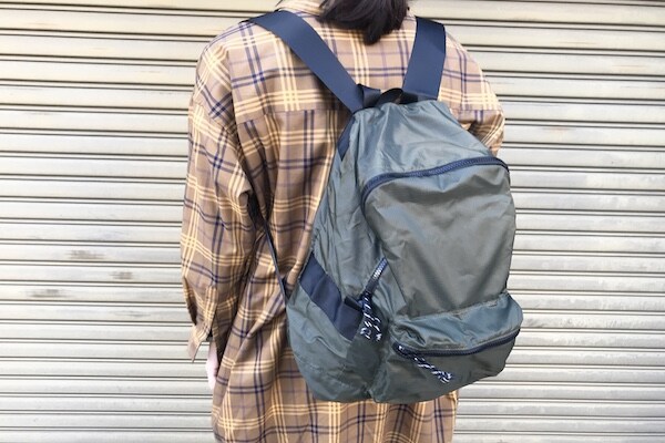 【コスパ最強】GU新作「ポケッタブルリュック」が優秀すぎる！