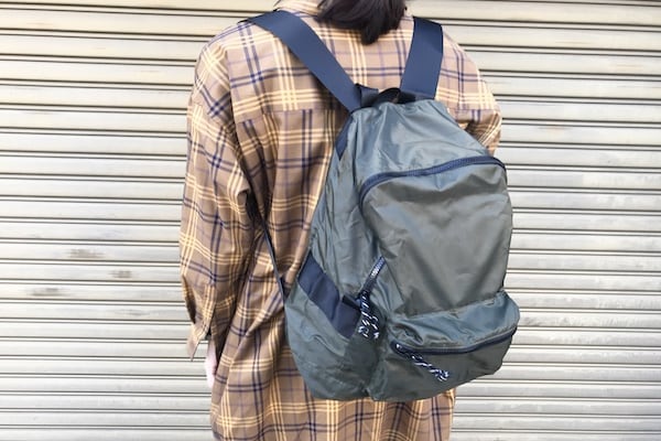 【コスパ最強】GU新作「ポケッタブルリュック」が優秀すぎる！
