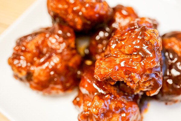 カルディのヤンニョムチキンの素で甘辛からあげを作ってみた