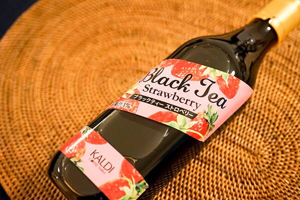 【限定】カルディ大人気商品「ブラックティー」に苺フレーバー登場!