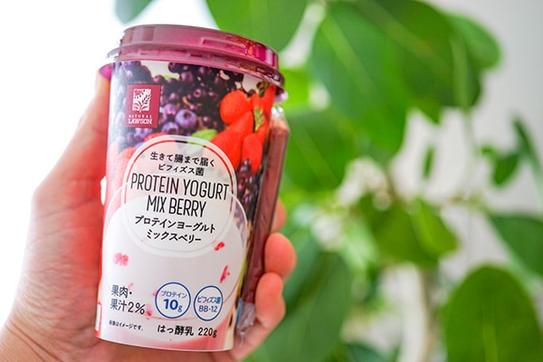 たんぱく質10g入り…ローソンのプロテインヨーグルトを飲んでみた