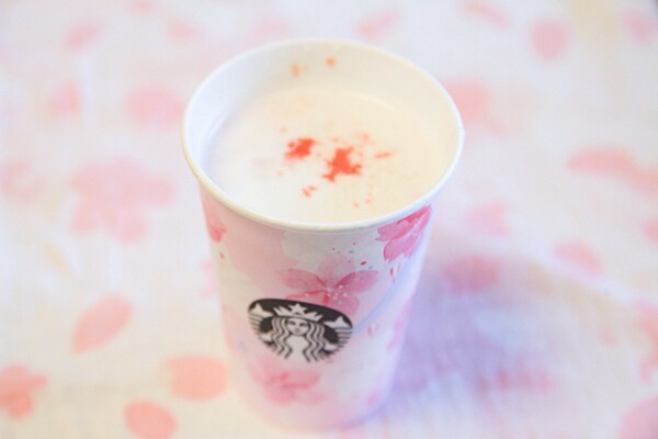【2/27まで】スタバの「さくらフルミルクラテ」で春先取り♪