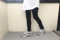 【ユニクロ】サイズ感は？コーデは？「リブスリットレギンス」を穿いてみた