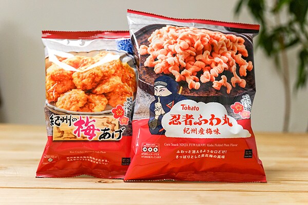ローソンで買える！梅味のお菓子2種を食べ比べてみた