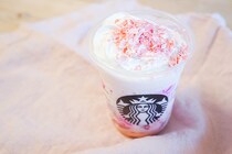 スタバから新作フラペ出たよー！ 今回はちゅるるん系♪