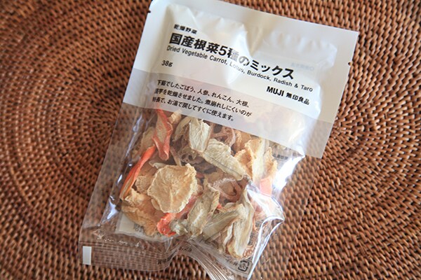 【レシピ】無印の「根菜5種ミックス」で時短豚汁に挑戦！