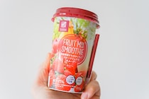 ローソンのいちごフルーツミックススムージーでおいしくビタミンチャージ♪