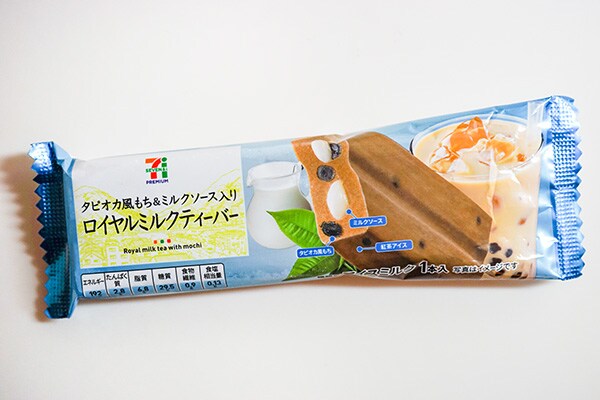 もちもち食感を楽しめる！セブンの「ロイヤルミルクティーバー」