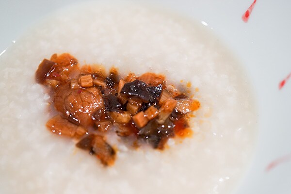 カルディの「帆立のオイスター粥」はホッとする味でした♪