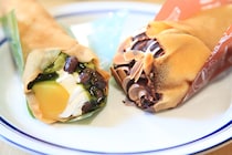 抹茶＆チョコバナナ！ファミマの新作クレープがもっちもち！