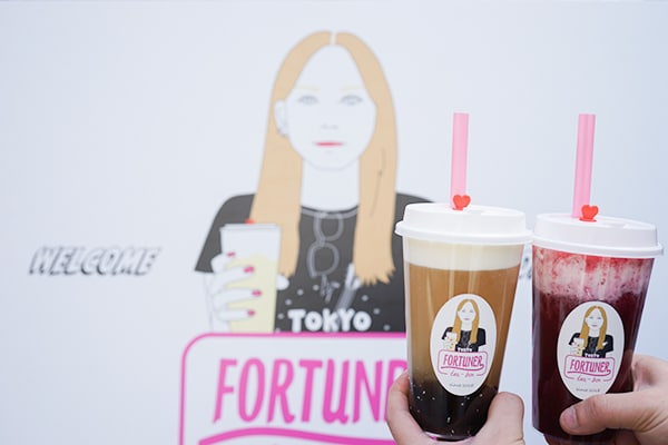 原宿で大人気!「フォーチュナー ティーボックス」でチーズティーを飲んでみた