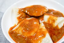 セブン冷食「旨辛胡麻だれ水餃子」はつるんとウマイ！