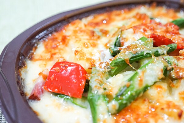 たっぷりチーズがくせになる!セブンの「アスパラチーズ焼き」