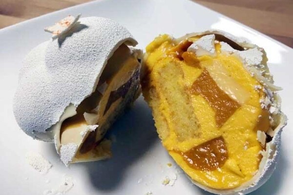 マンゴーのすっぱさが効いた上品なお味