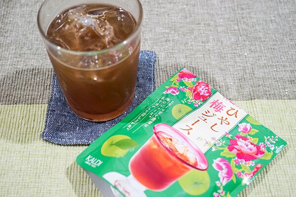 カルディの粉末飲料「冷やし梅ジュース」は意外なおいしさでした