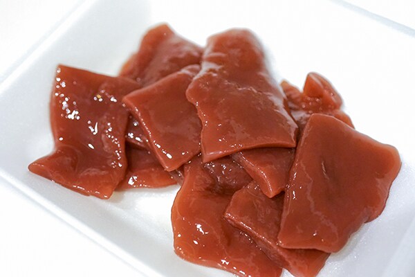 レバ刺し風!?「元祖マンナンレバー」を食べてみた!