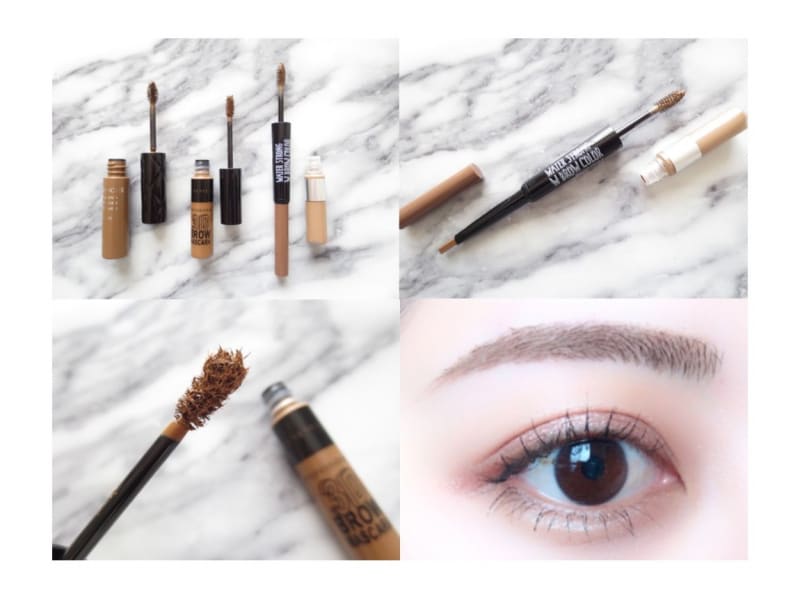 繊維入りで“優しげな眉毛”が手に入る! 眉マスカラ3種を試してみた