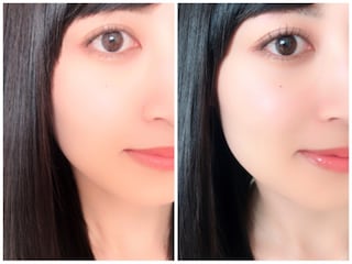 上品に目力UP！　ディーアップのマスカラで“大人まつげ”に変身