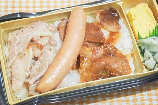 豚・豚・豚!ローソン「豚ざんまい弁当」はカロリー高めだけどおいしい!