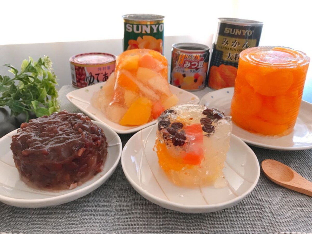 材料2つで型不要！　インパクト抜群の「缶ごとゼリー」作ってみた