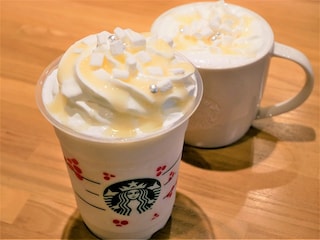 スタバ・クリスマス限定第2弾！　雪のような「ホワイト チョコレート スノー」