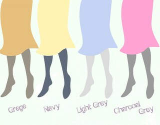 人気スタイリストが伝授！　美脚が手に入る黒&カラータイツ履きこなし術