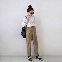 この春夏のトレンド！　GUのグルカパンツで美脚に