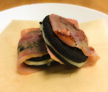 やみつきになる組み合わせ！ 「ココアクッキーのベーコン巻き」をお試し