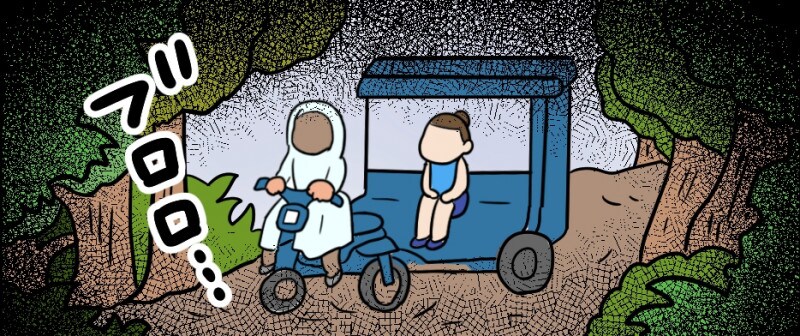 アンコールワットに向かう朝 そこで見たのは忘れられない景色!