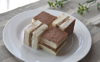 作業時間10分！　ティラミス風サンドが簡単なのに絶品！