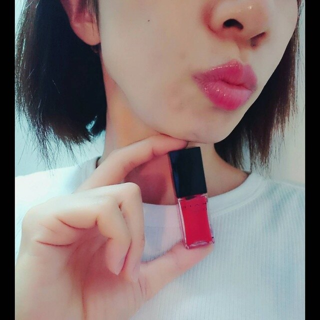 クラランスにそっくり! ケイトのCCリップでうるつや唇に