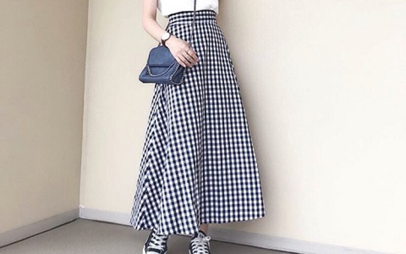 GUのギンガムチェックコーデで夏の爽やか女子になろう！
