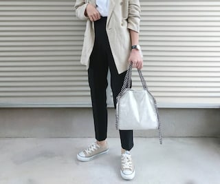 ノンストレスなのに美脚！　GUの2WAYストレッチテーパードパンツ