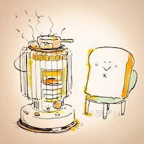 なぜ食パン!?　らおやさんのTwitterイラストにほっこり癒される
